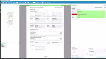 ecoDMS prüft automatisch, ob E-Rechnungen korrekt ausgestellt sind